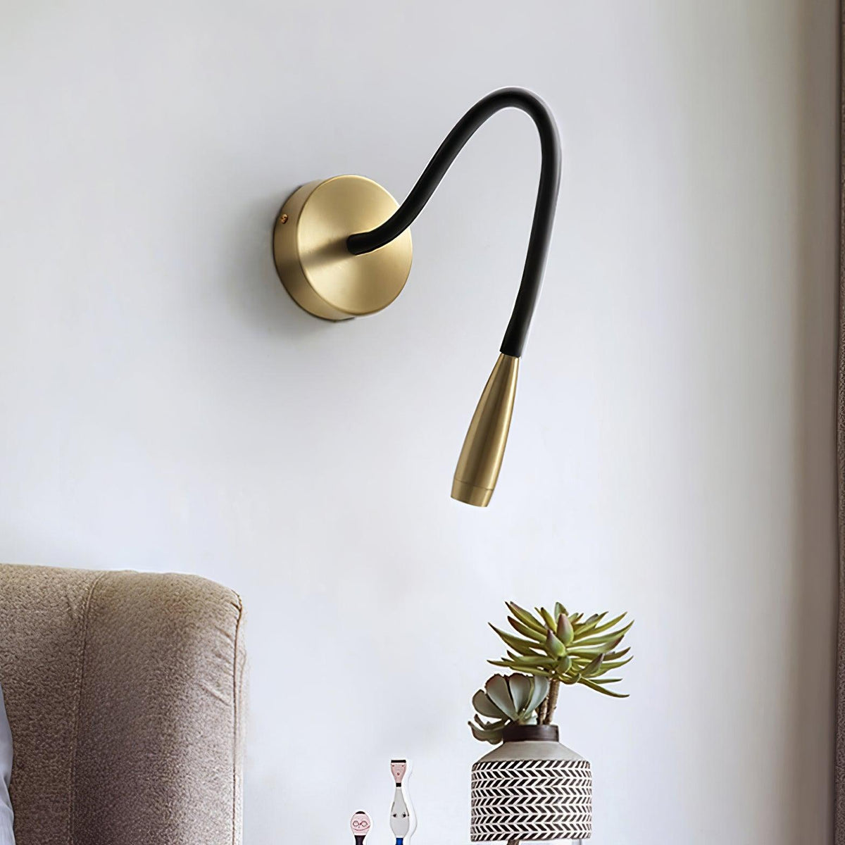 Rivanelle aplique de pared moderno minimalista enchufable