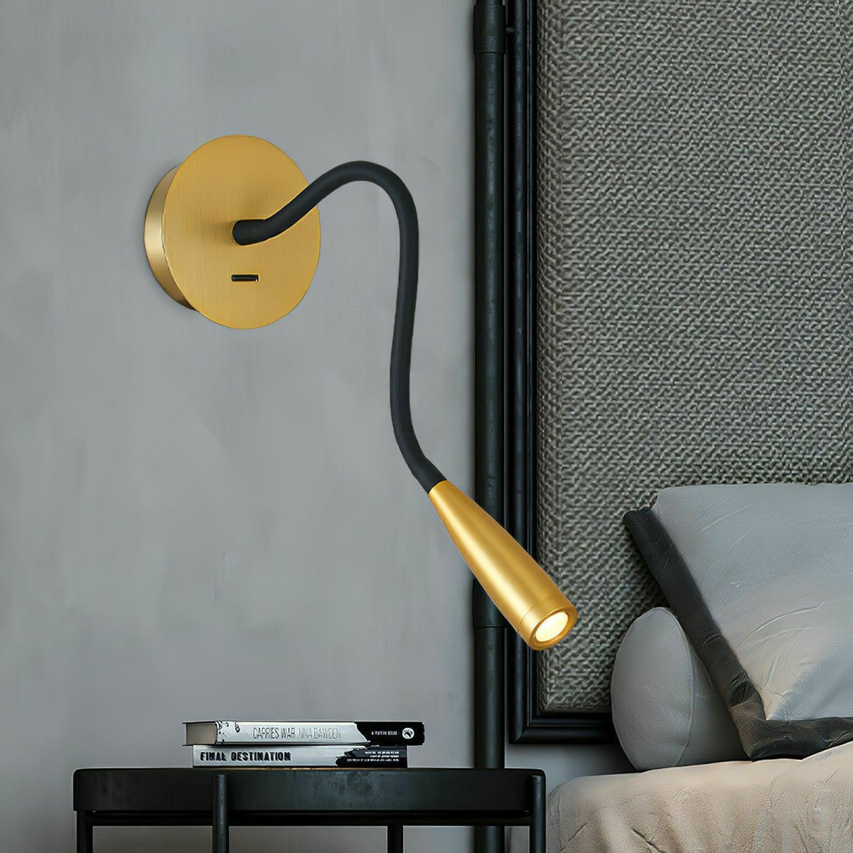 Rivanelle aplique de pared moderno minimalista enchufable