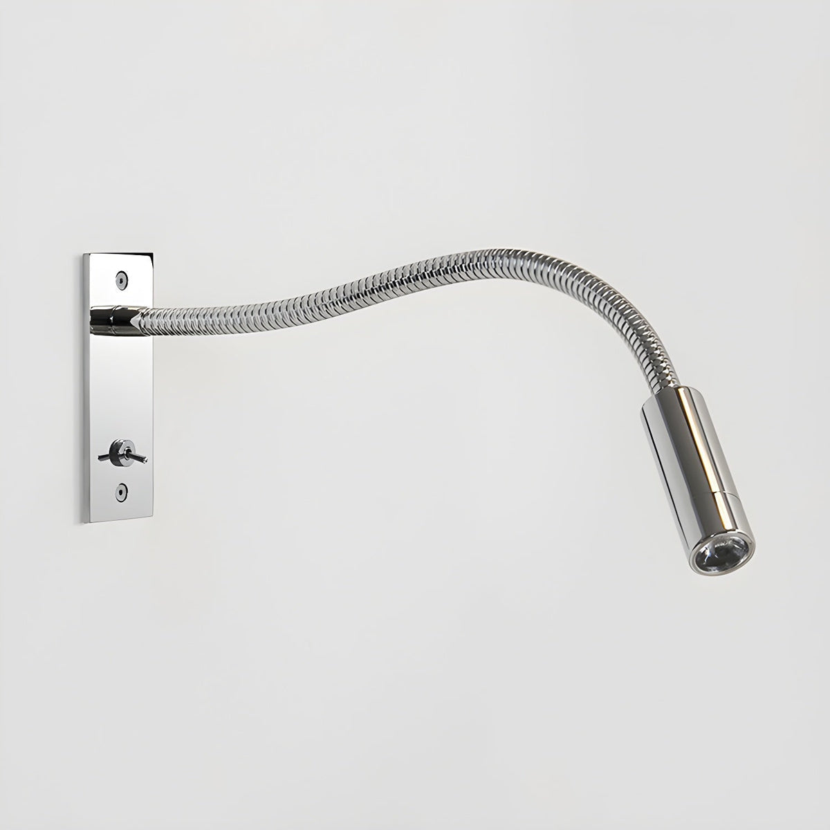 Flame aplique de pared Flexible Gooseneck