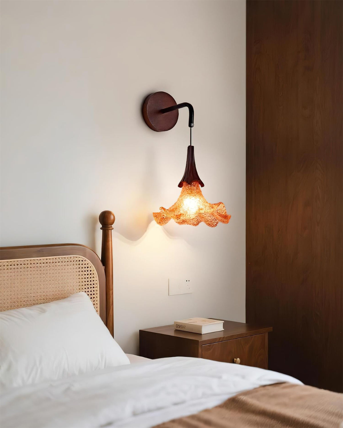 Ambrosine aplique de pared flor