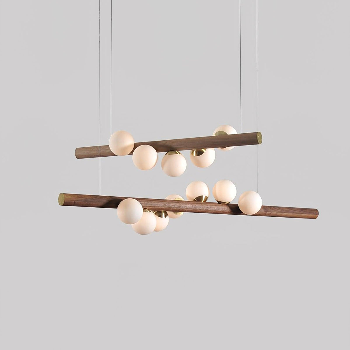 Arox lámpara colgante de madera estilo escandinavo