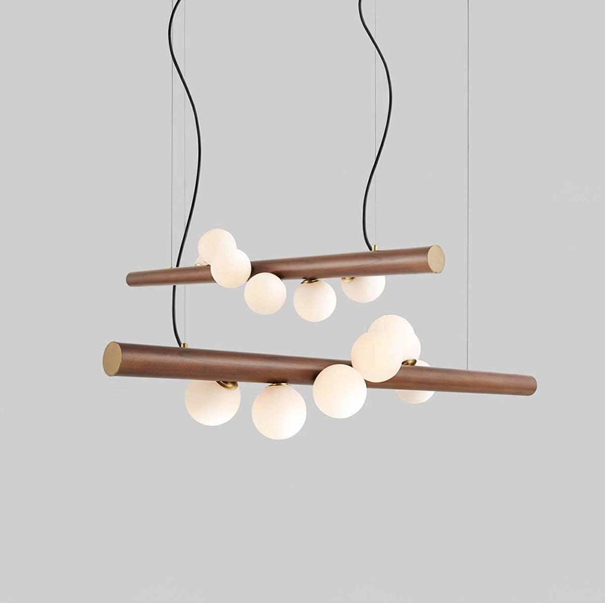 Arox lámpara colgante de madera estilo escandinavo