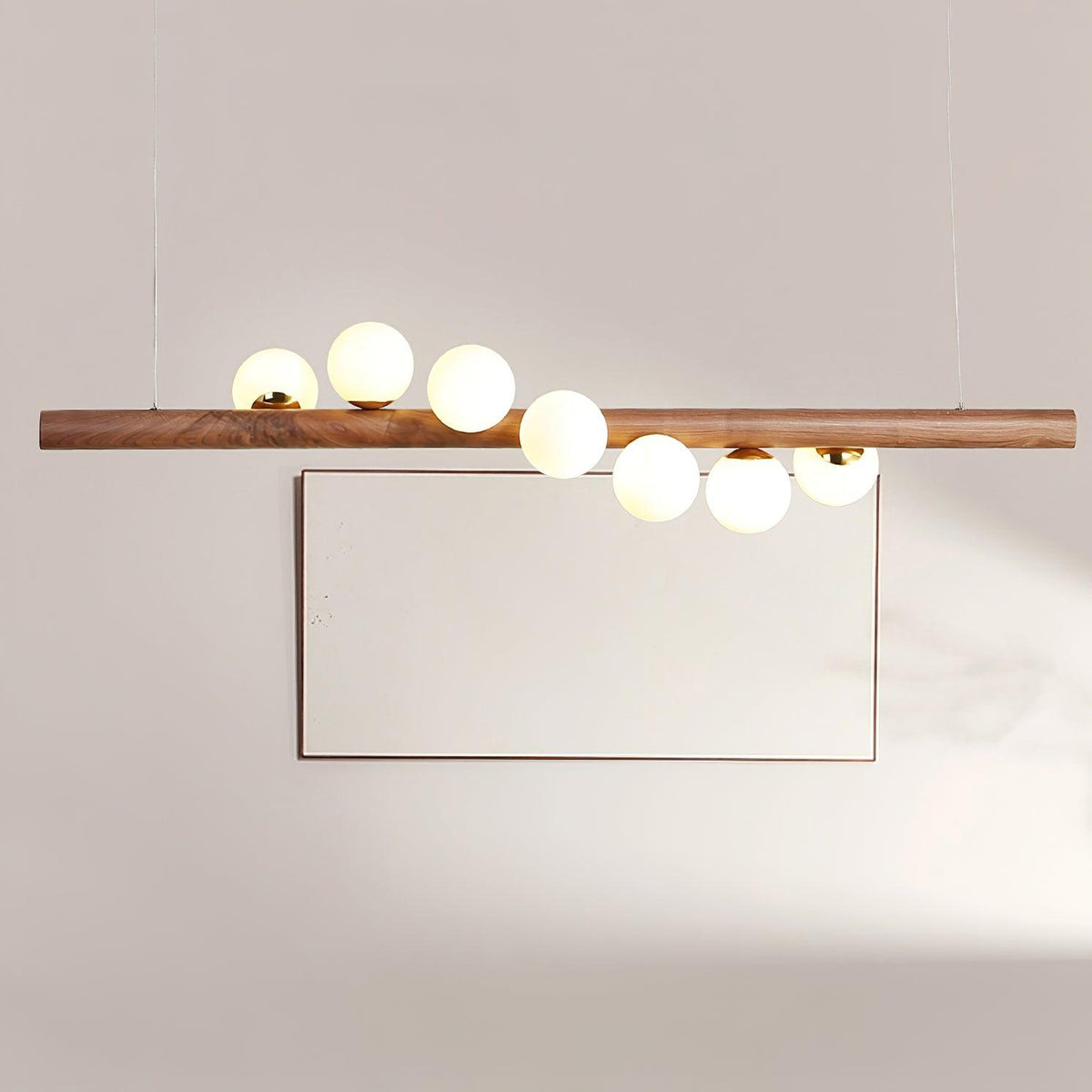 Arox lámpara colgante de madera estilo escandinavo