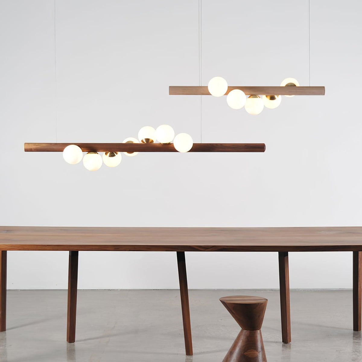Arox lámpara colgante de madera estilo escandinavo