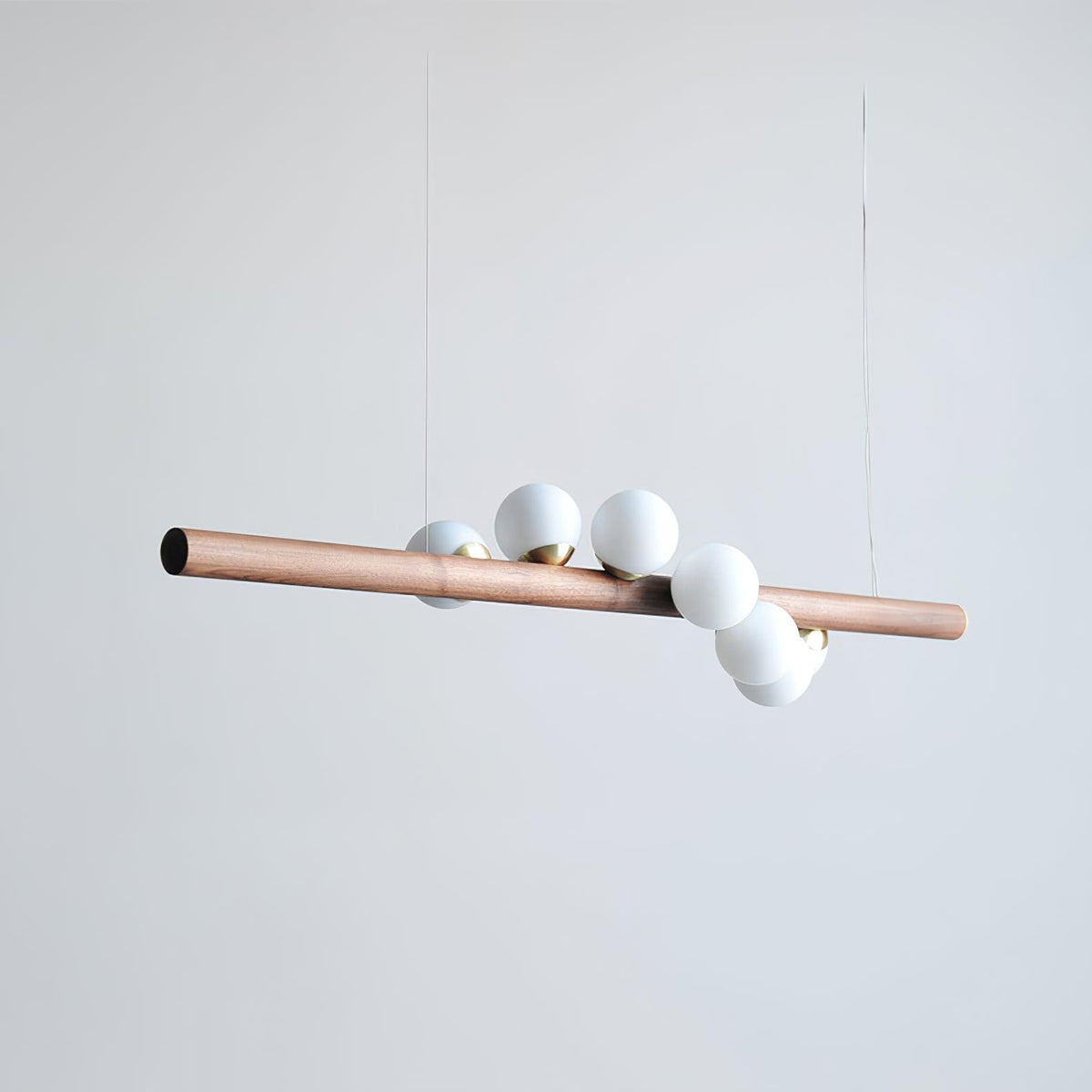 Arox lámpara colgante de madera estilo escandinavo