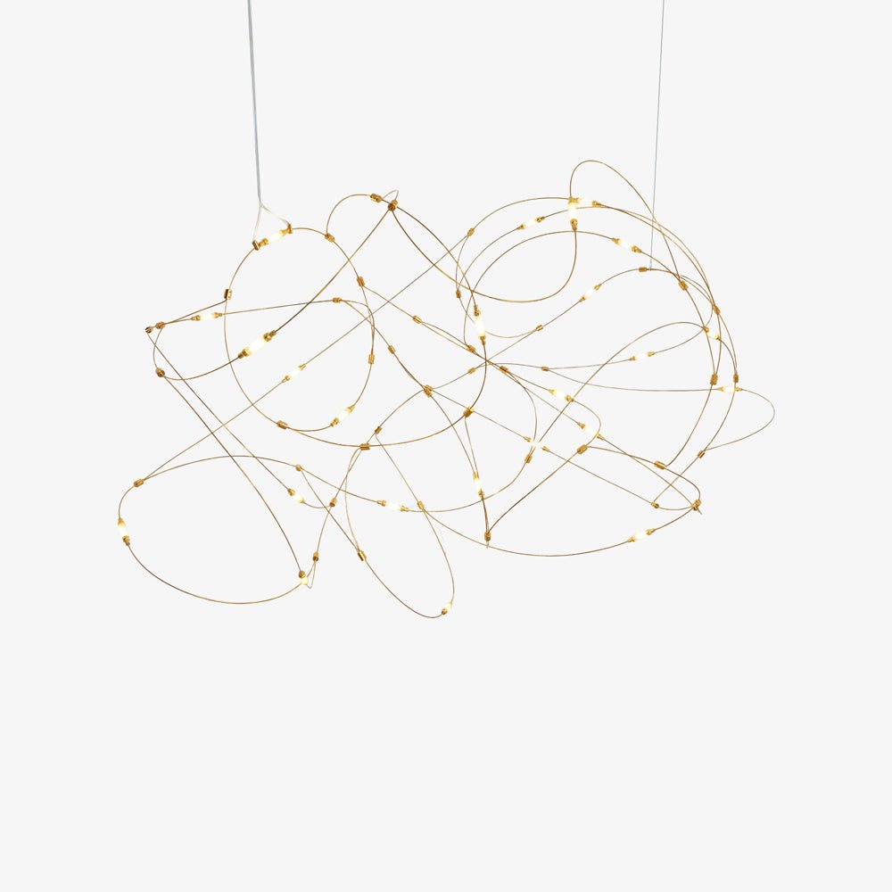 Celes lámpara colgante minimalista de acero