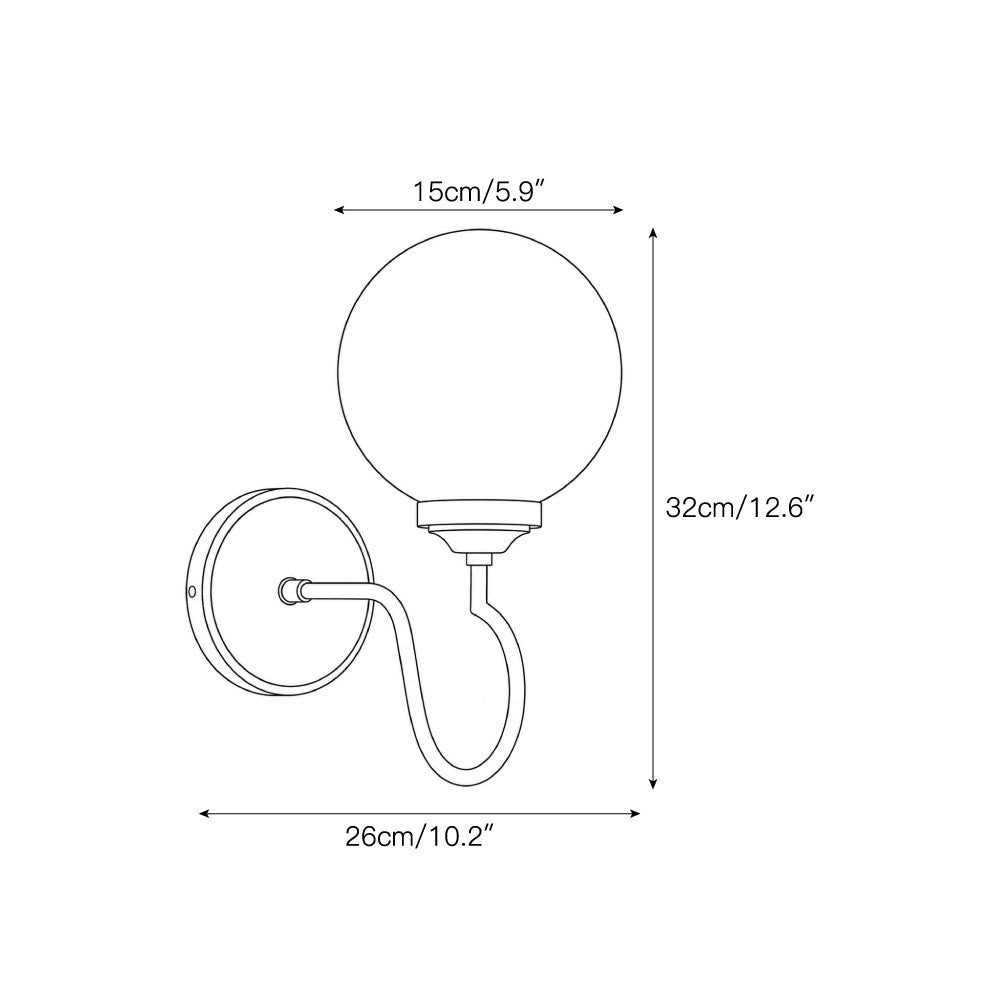 Corael aplique de pared Lume