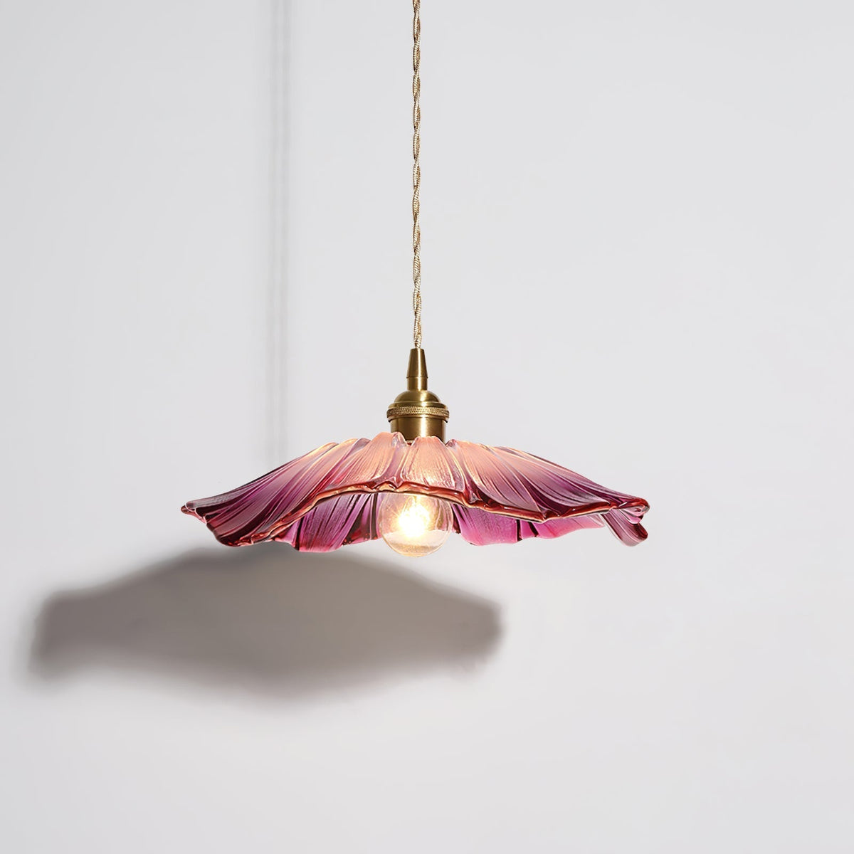 Aria Lámpara Colgante de Vidrio en Forma de Flor