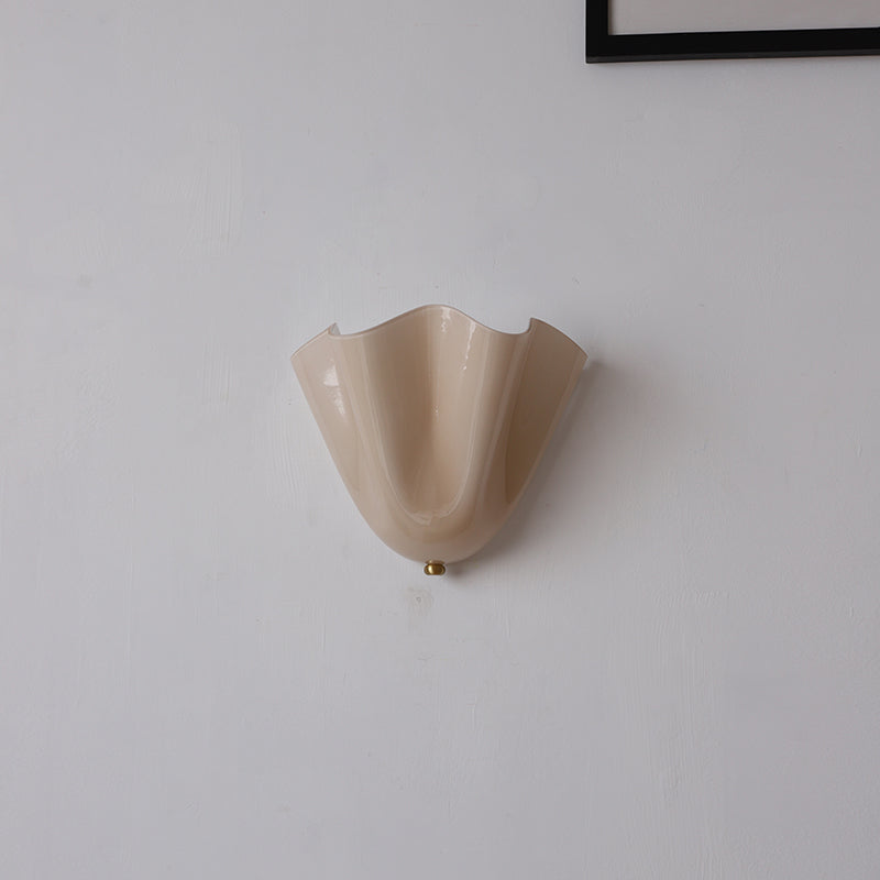 Veleina aplique de pared de vidrio
