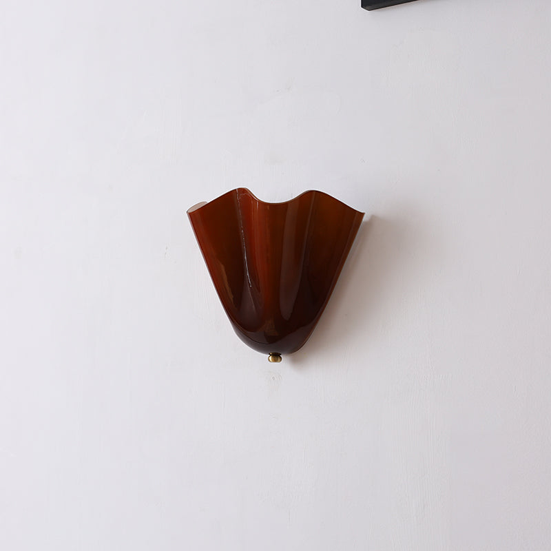 Veleina aplique de pared de vidrio