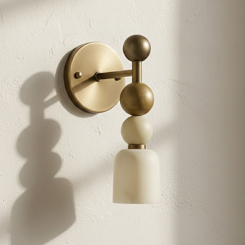 Serafin aplique de pared de alabastro