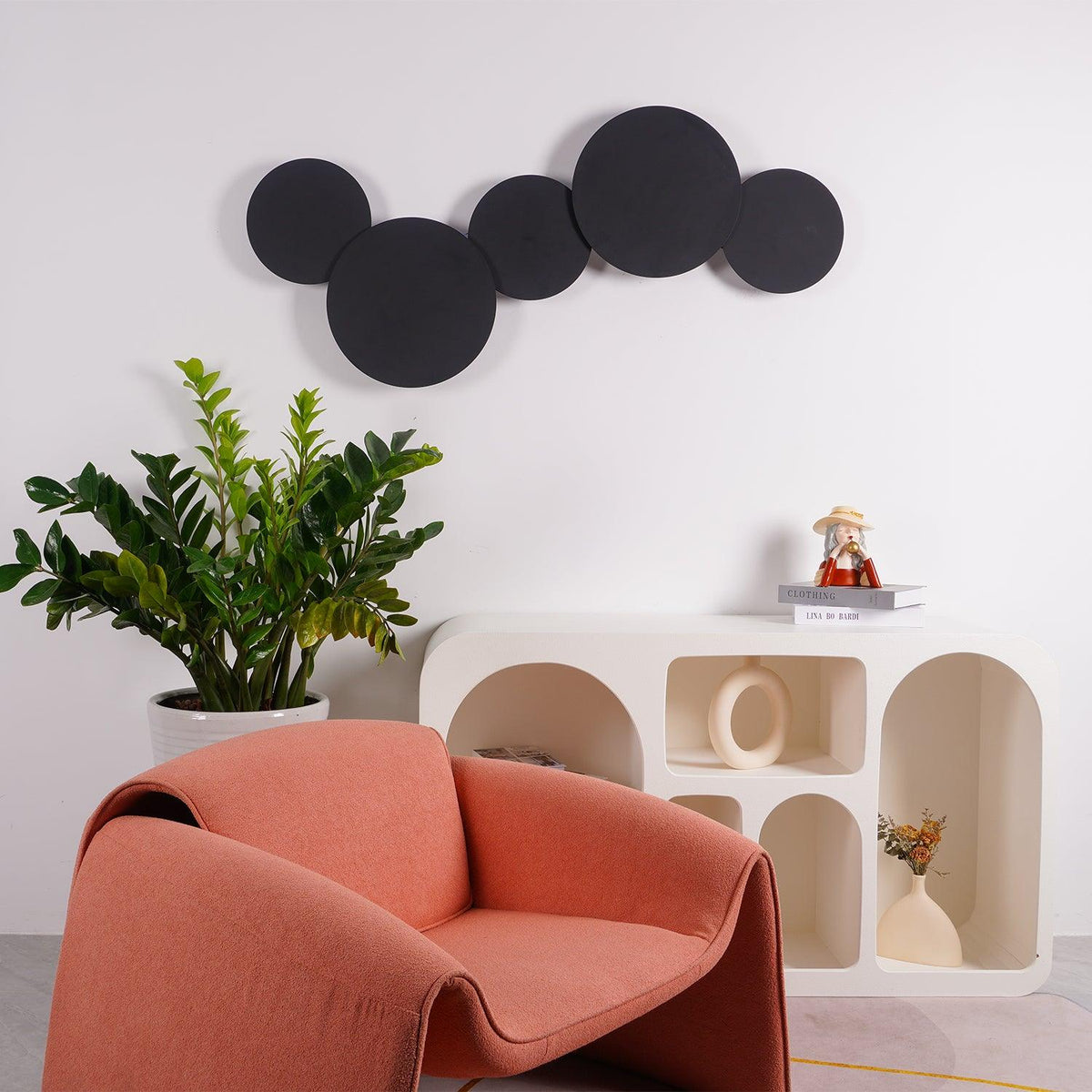 Arelis aplique de pared Geométrico Disco