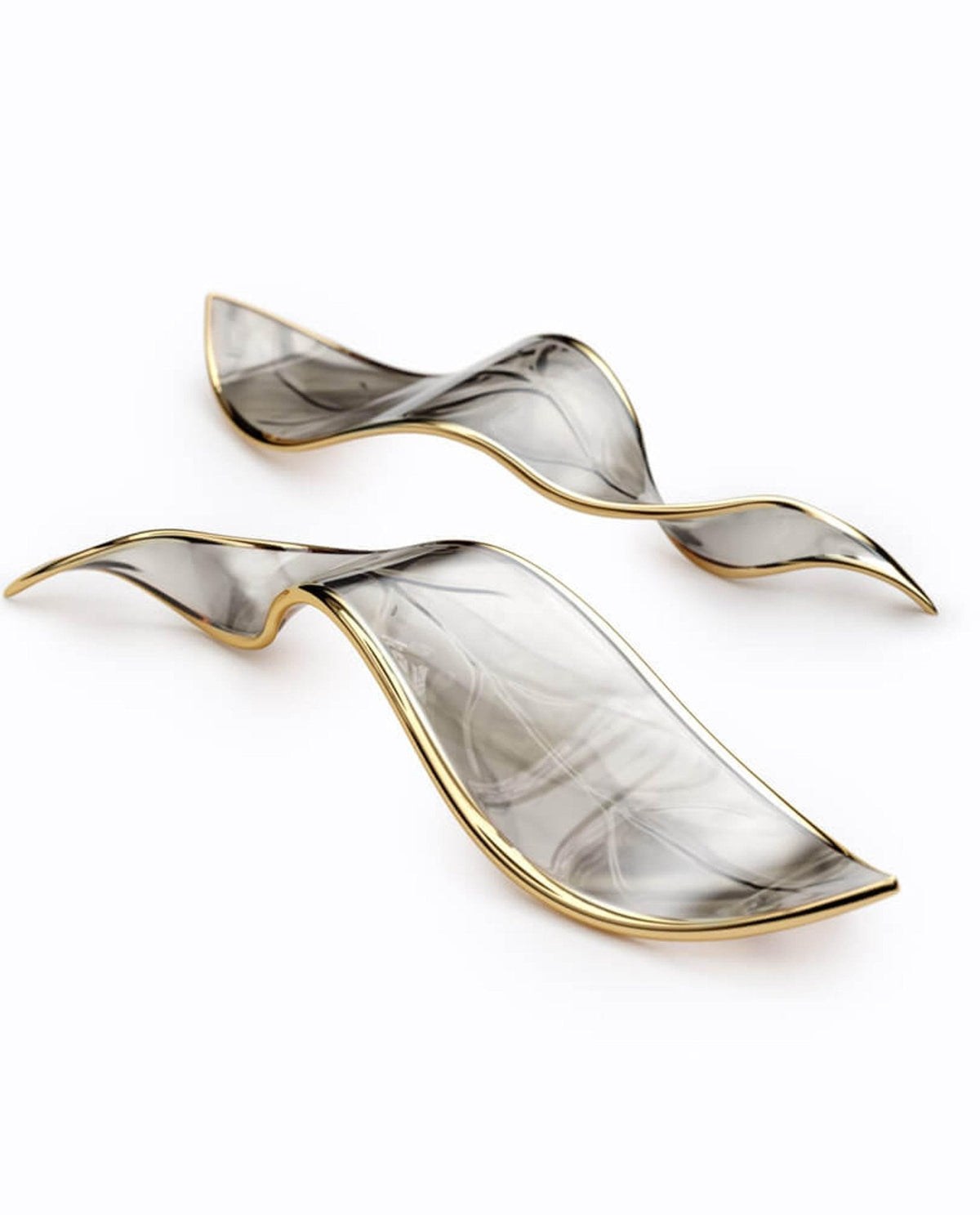 Velelora lámpara de araña Cascading Leaf Luxe