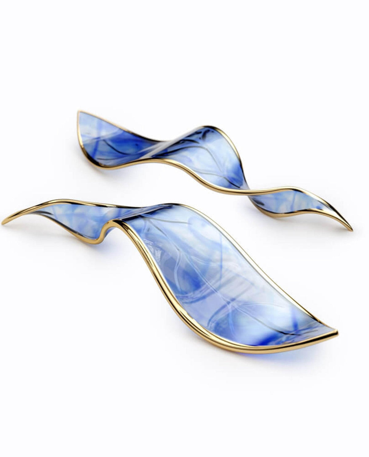 Velelora lámpara de araña Cascading Leaf Luxe