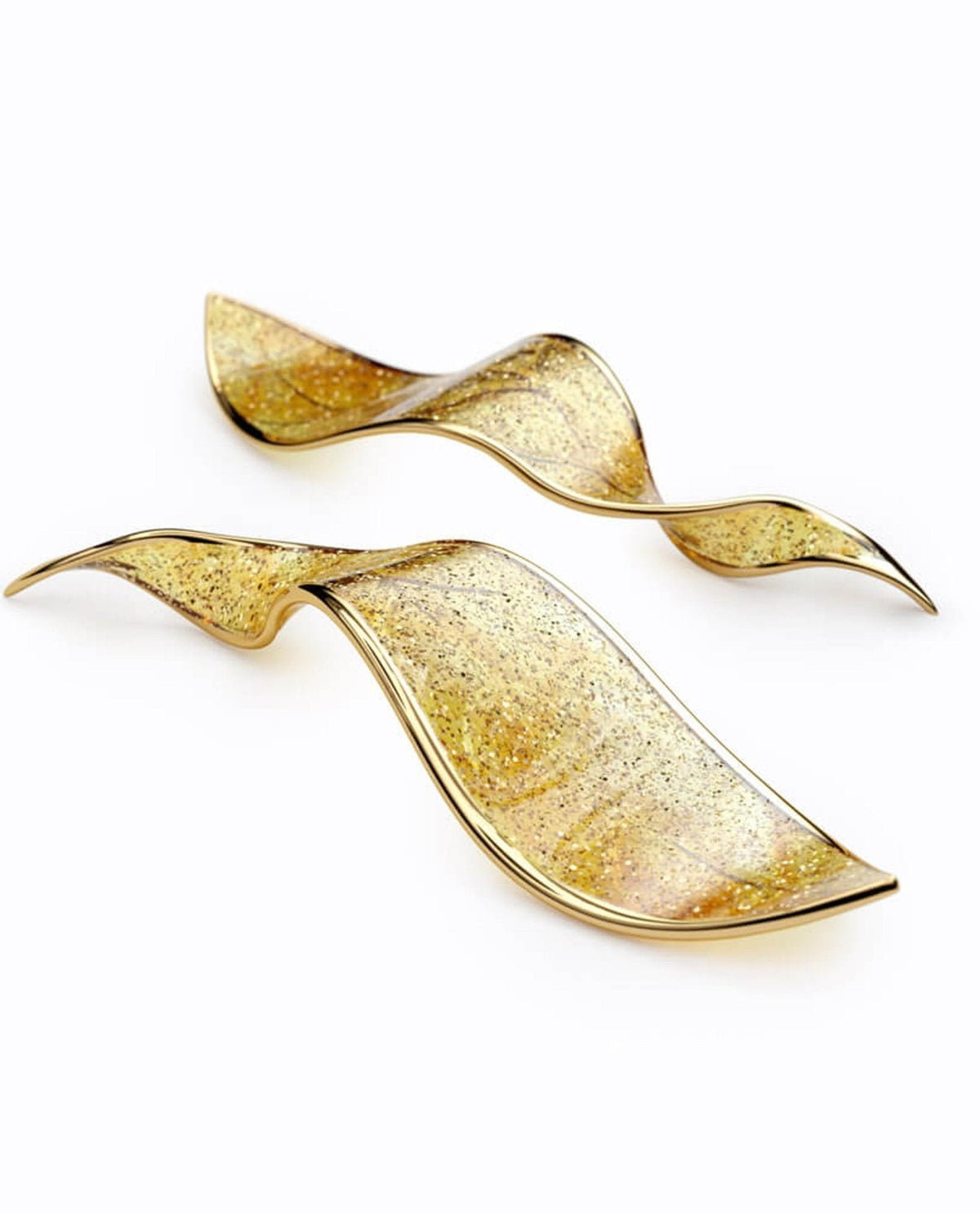 Velelora lámpara de araña Cascading Leaf Luxe