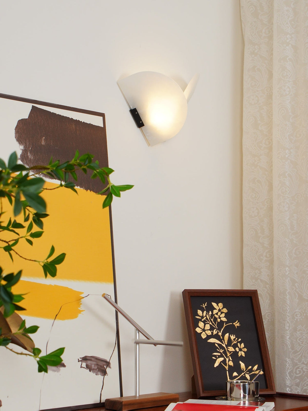 Pase aplique de pared Heart alabastro