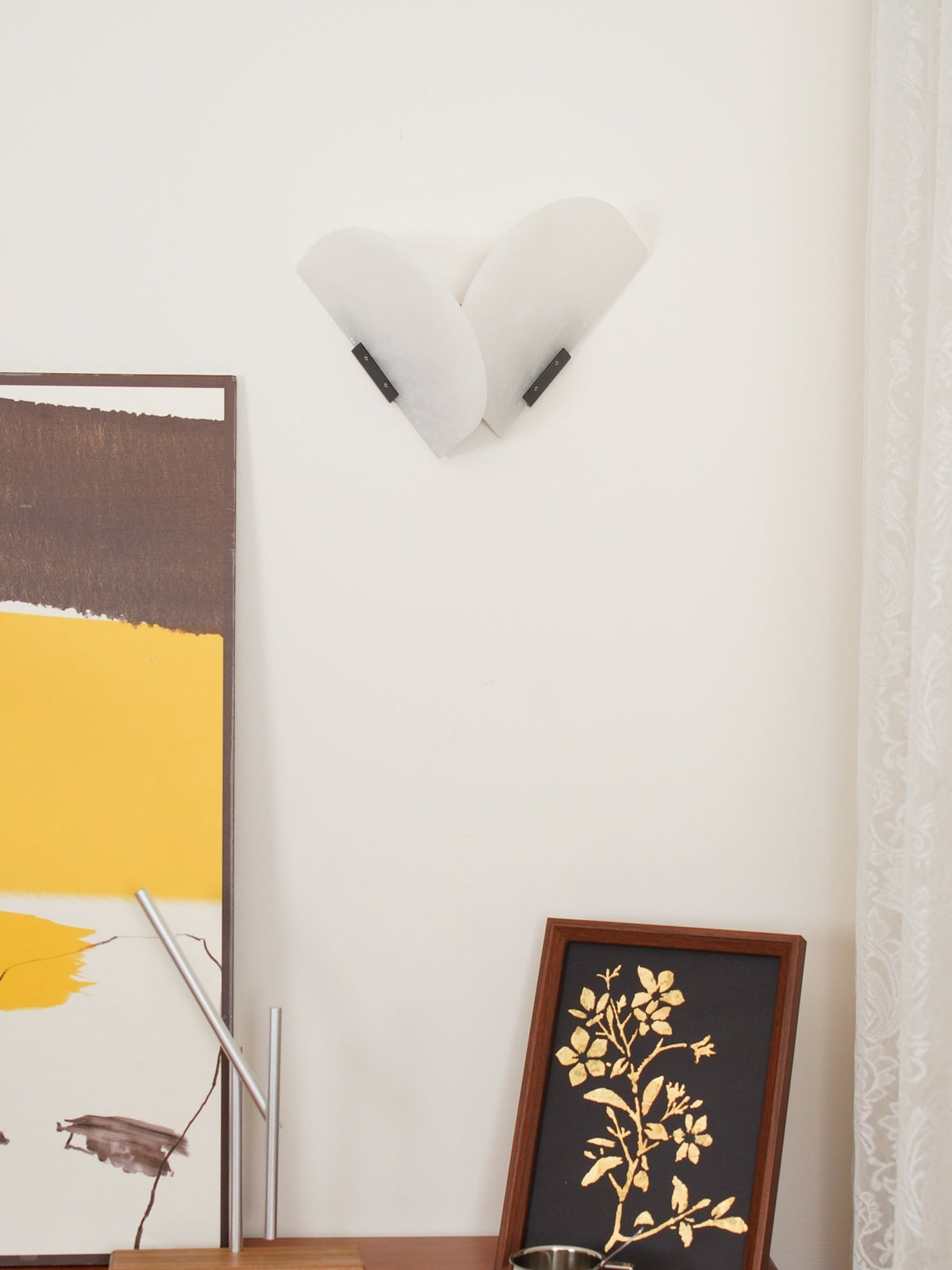 Pase aplique de pared Heart alabastro