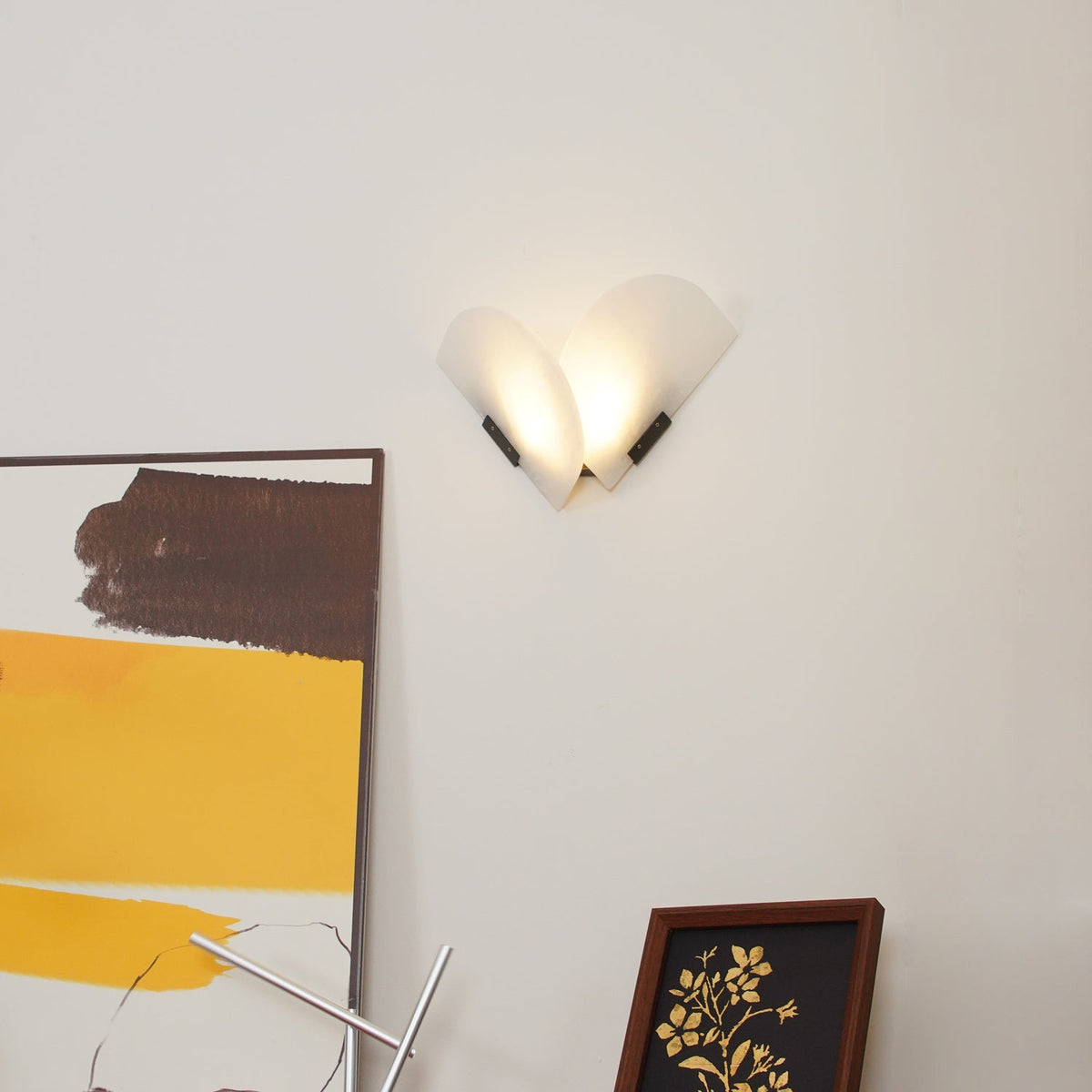 Pase aplique de pared Heart alabastro