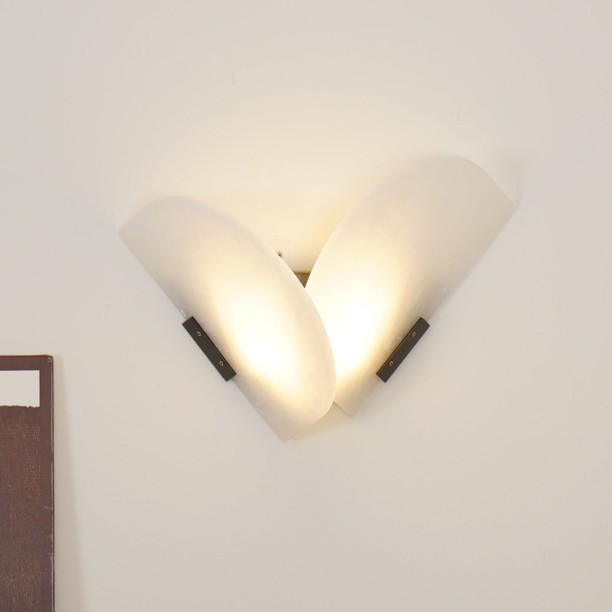 Pase aplique de pared Heart alabastro