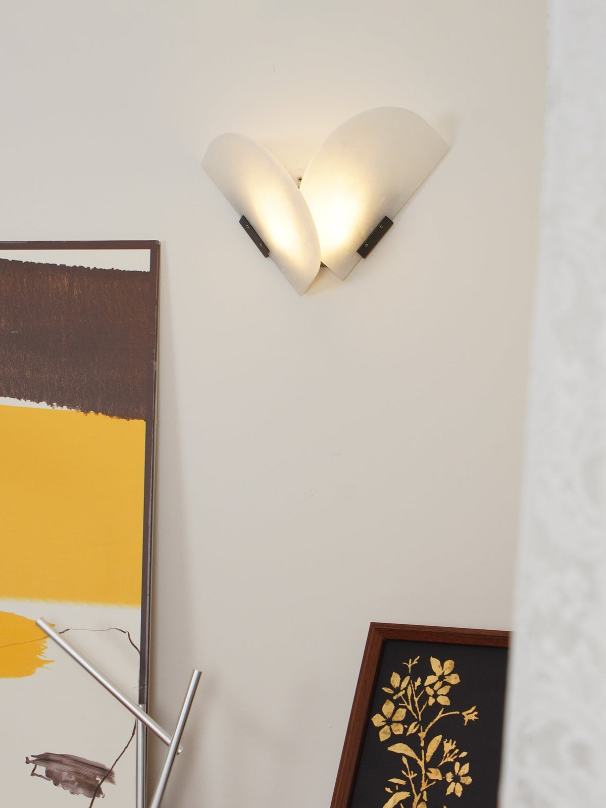 Pase aplique de pared Heart alabastro