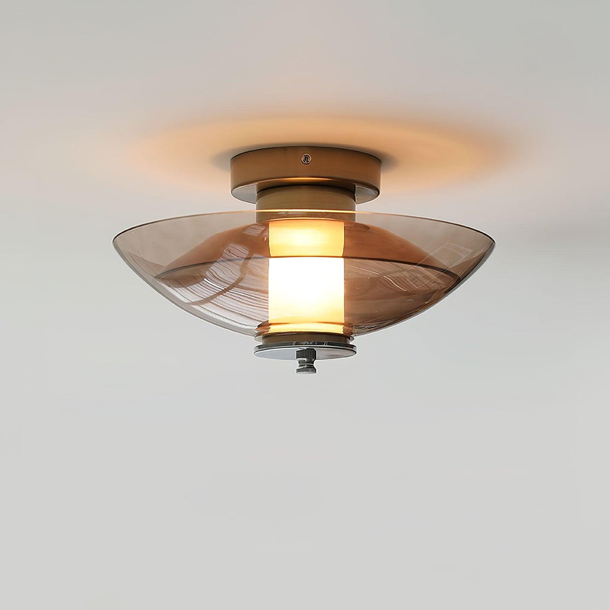 Vasolir aplique de pared Flying Saucer cromo