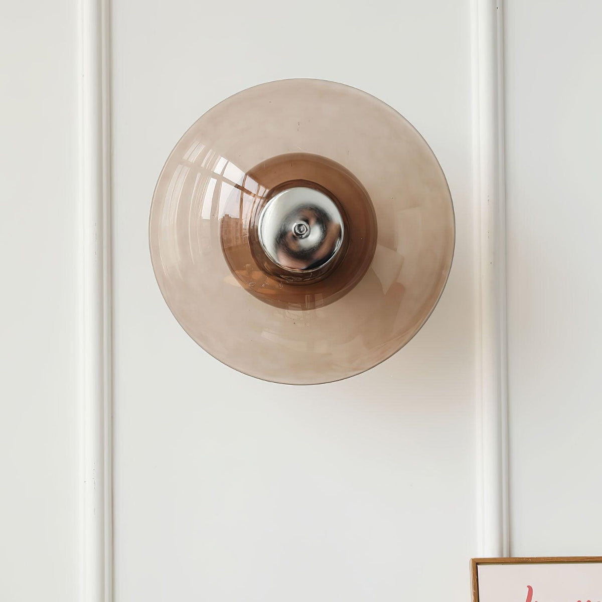 Vasolir aplique de pared Flying Saucer cromo