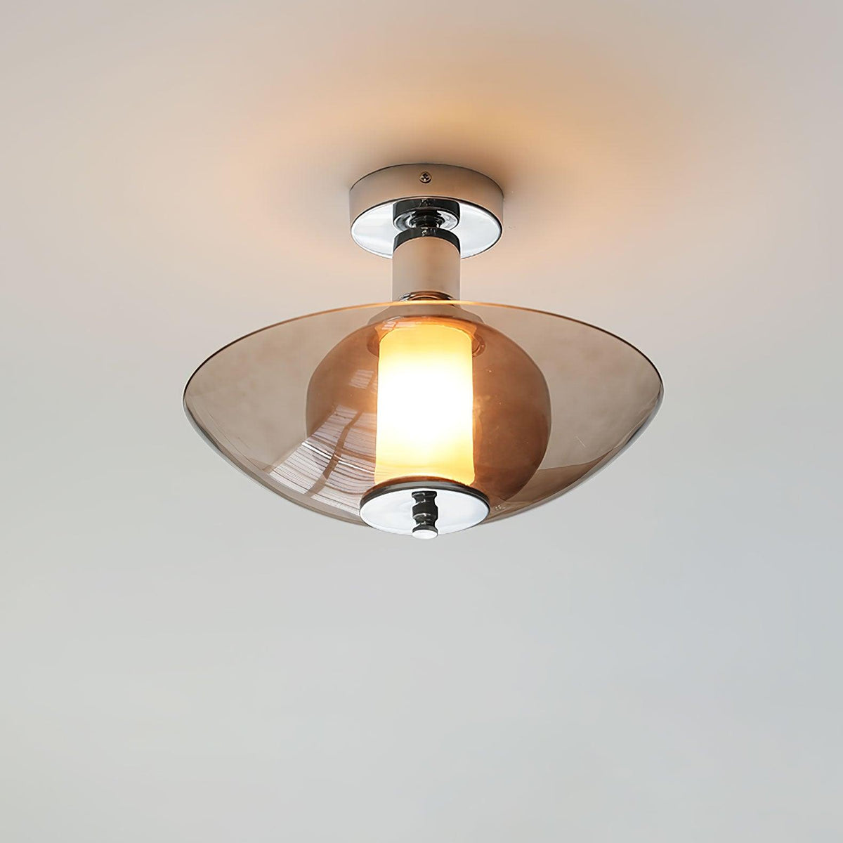 Vasolir aplique de pared Flying Saucer cromo