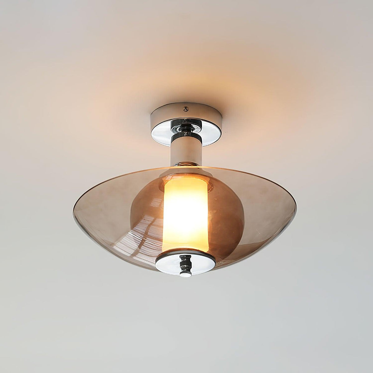 Vasolir aplique de pared Flying Saucer cromo