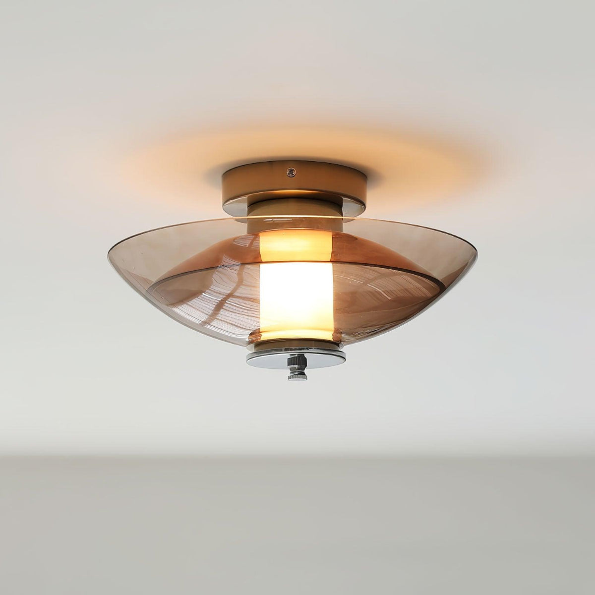 Vasolir aplique de pared Flying Saucer cromo