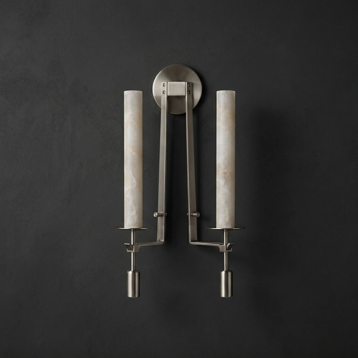 Aplique de pared de alabastro estilo clásico francés