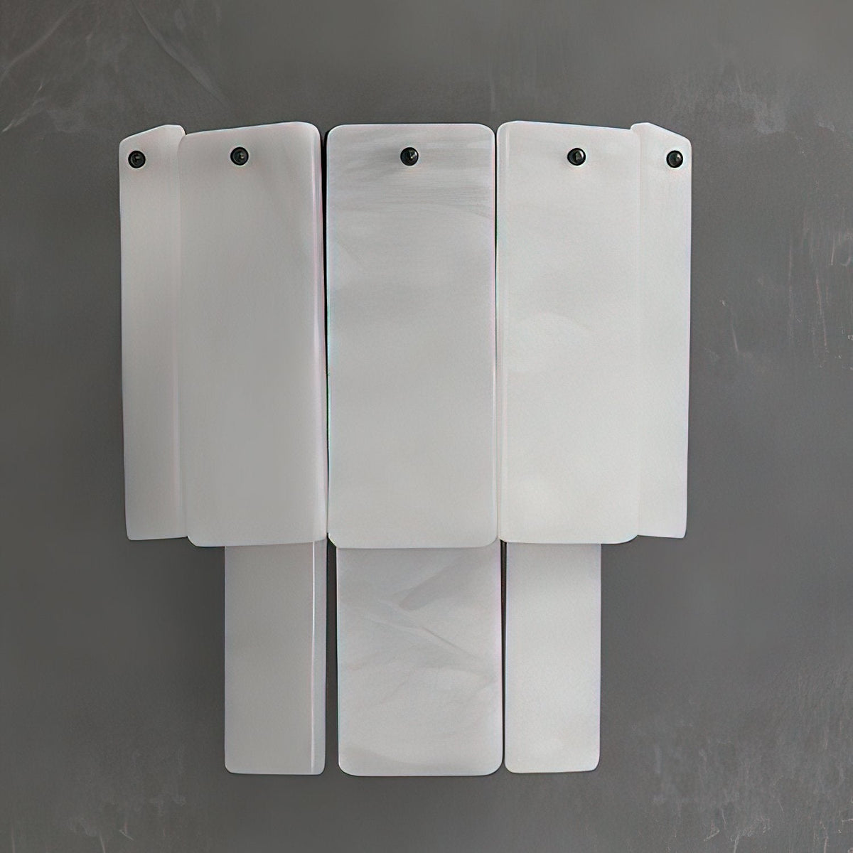 Corvane aplique de pared con placas de alabastro fracturado