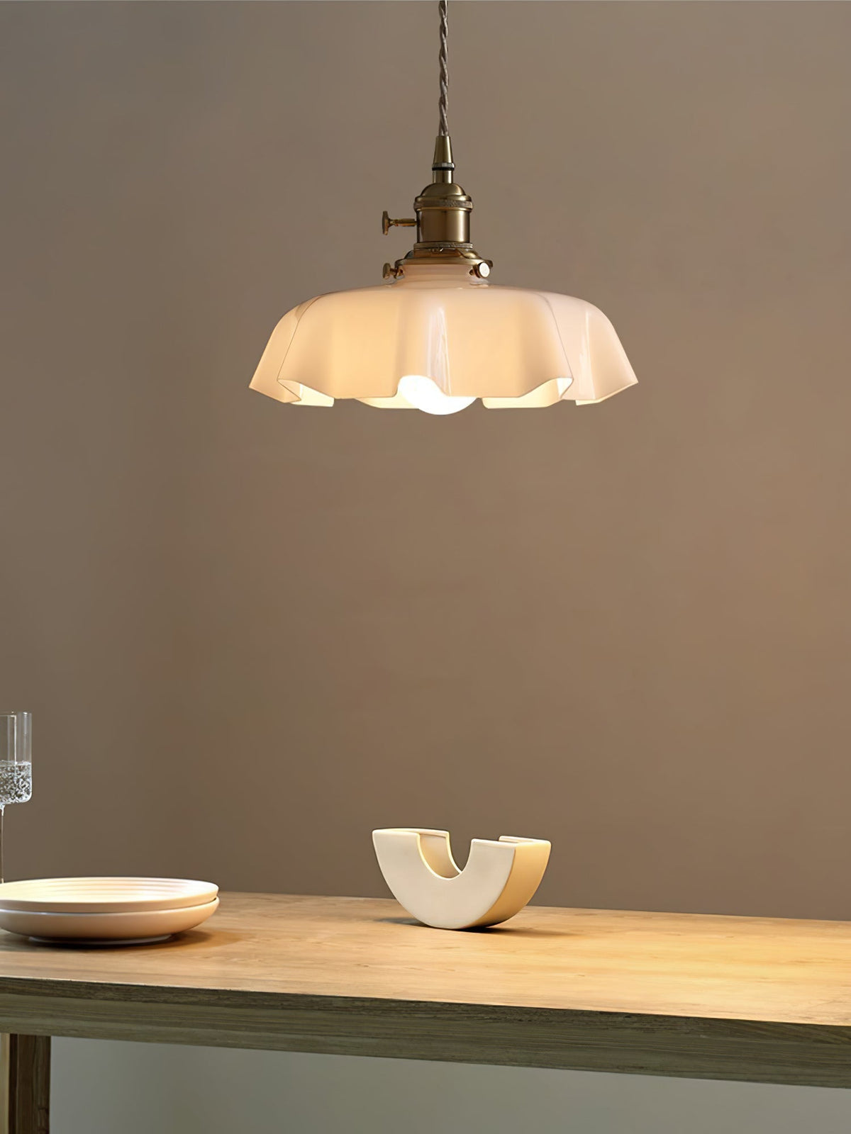 Liorivora lámpara colgante French Flower para comedor