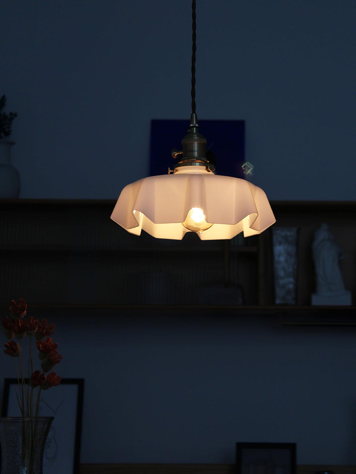 Liorivora lámpara colgante French Flower para comedor