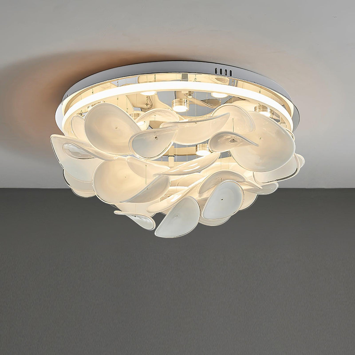 Viraalian lámpara de techo French Floral pétalo moderna