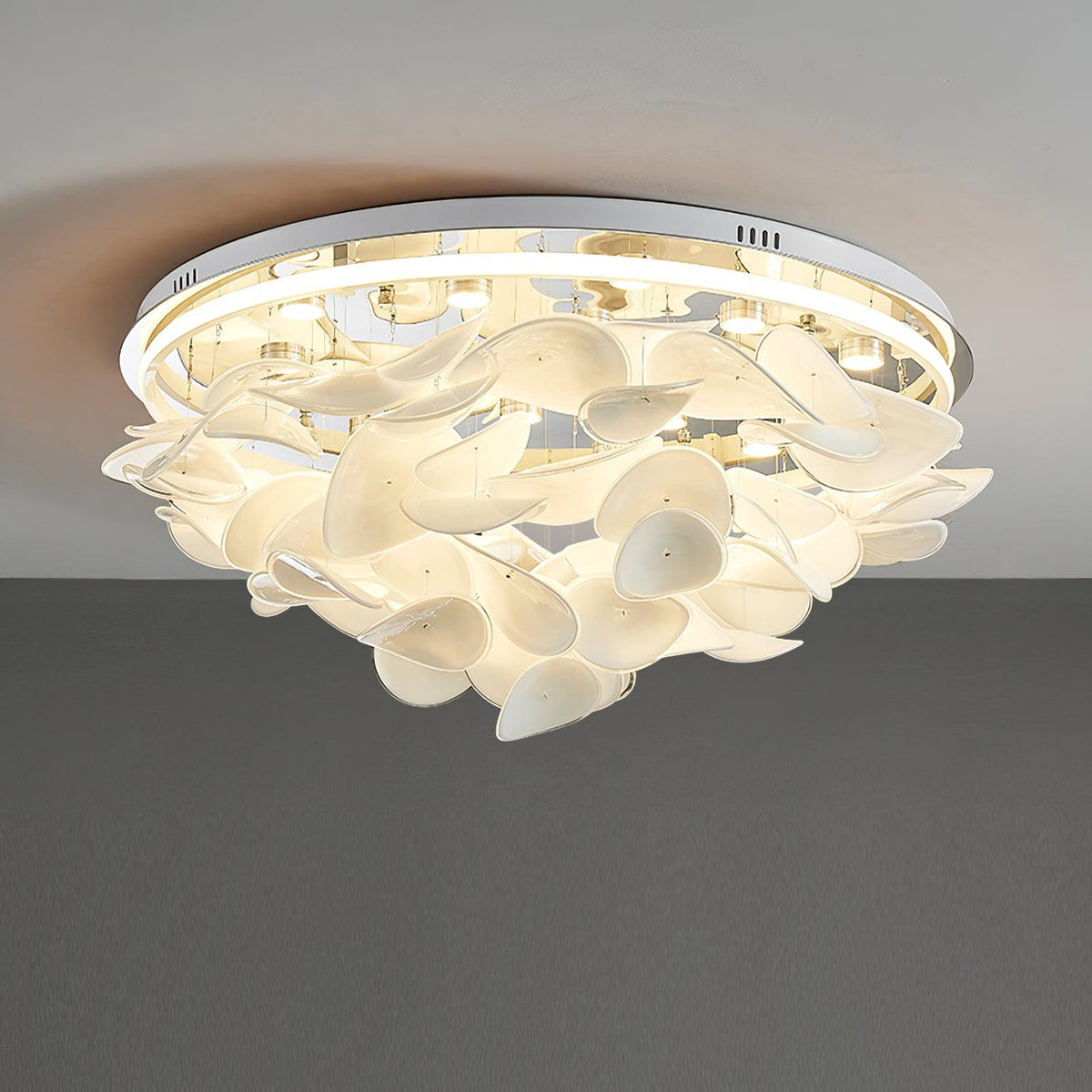 Viraalian lámpara de techo French Floral pétalo moderna