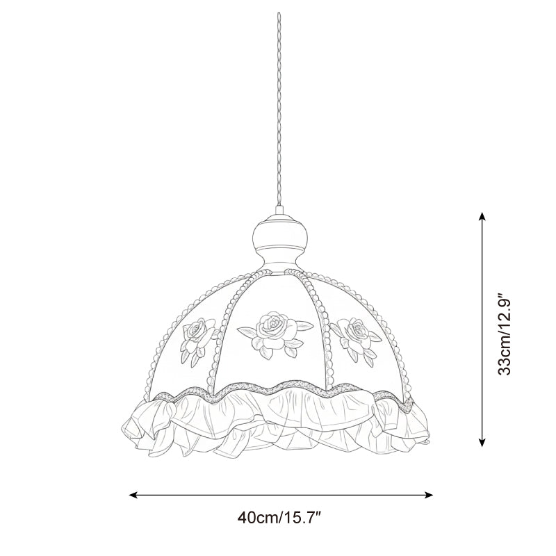 Lady lámpara colgante
