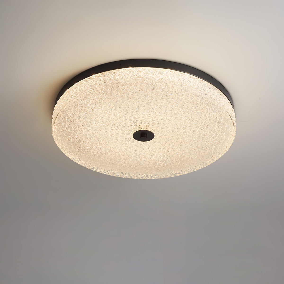 Celuelle lámpara de techo con vidrio esmerilado texturizado minimalista elegante