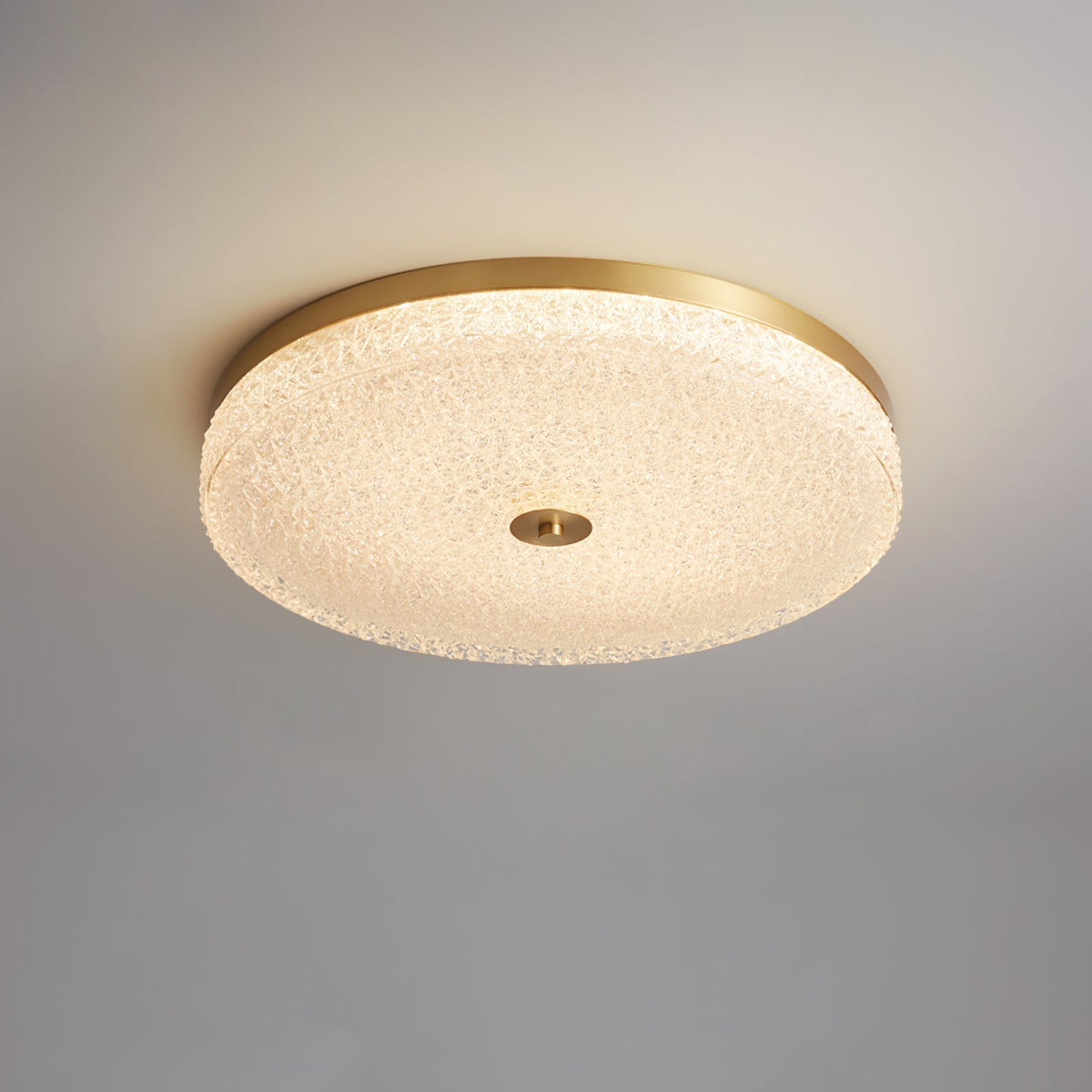Celuelle lámpara de techo con vidrio esmerilado texturizado minimalista elegante
