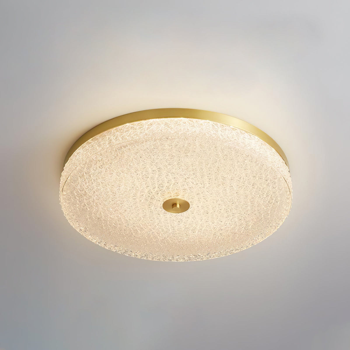 Celuelle lámpara de techo con vidrio esmerilado texturizado minimalista elegante