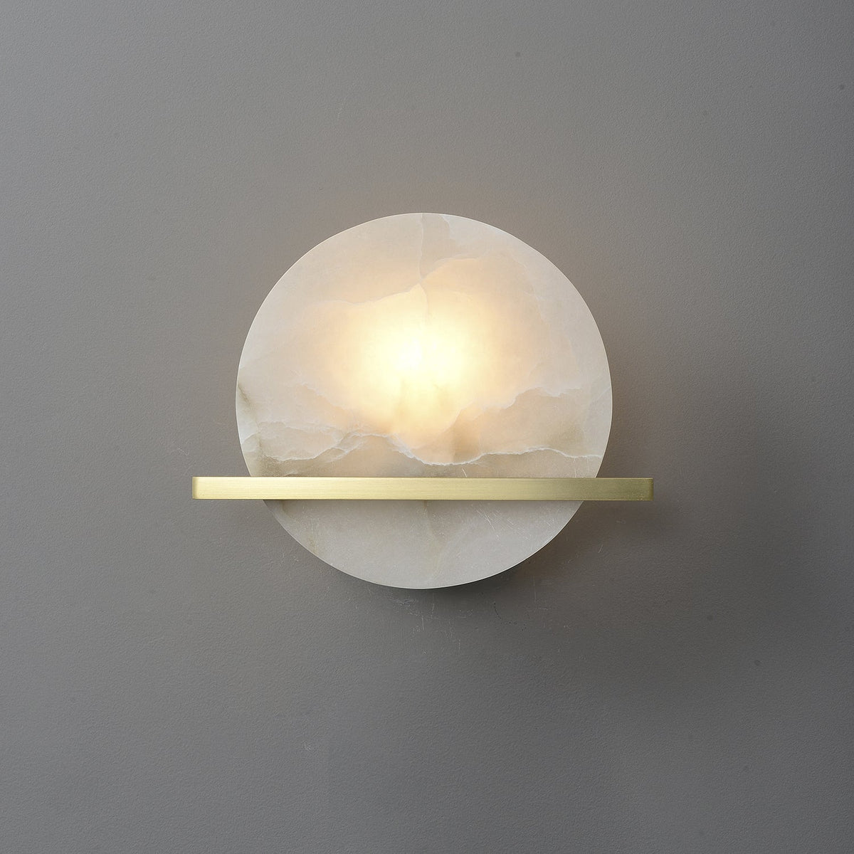 Avemis aplique de pared esfera alabastro