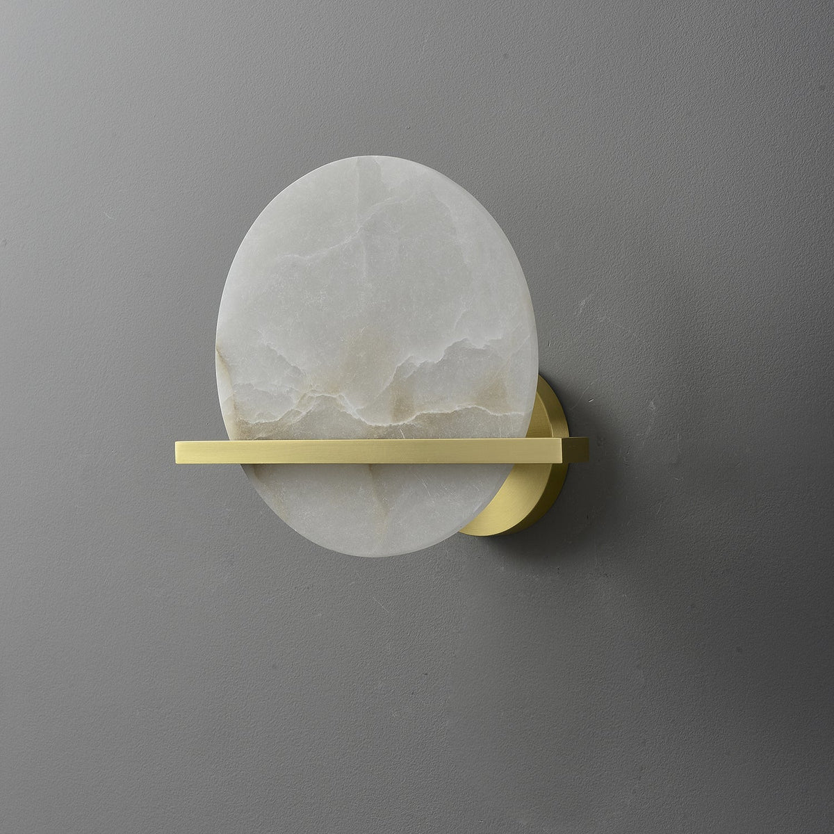 Avemis aplique de pared esfera alabastro