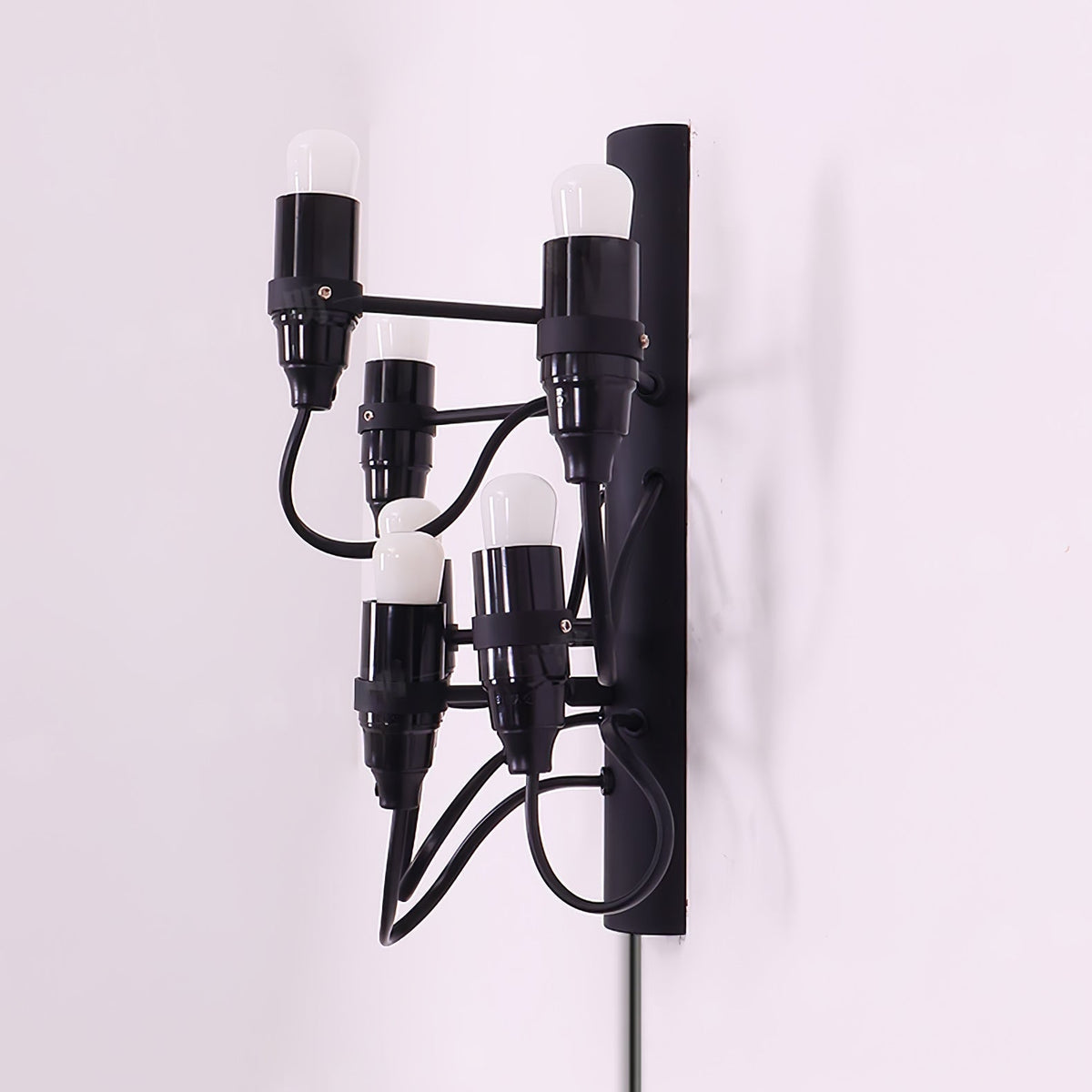 Cevynarae aplique de pared con enchufe enchufable