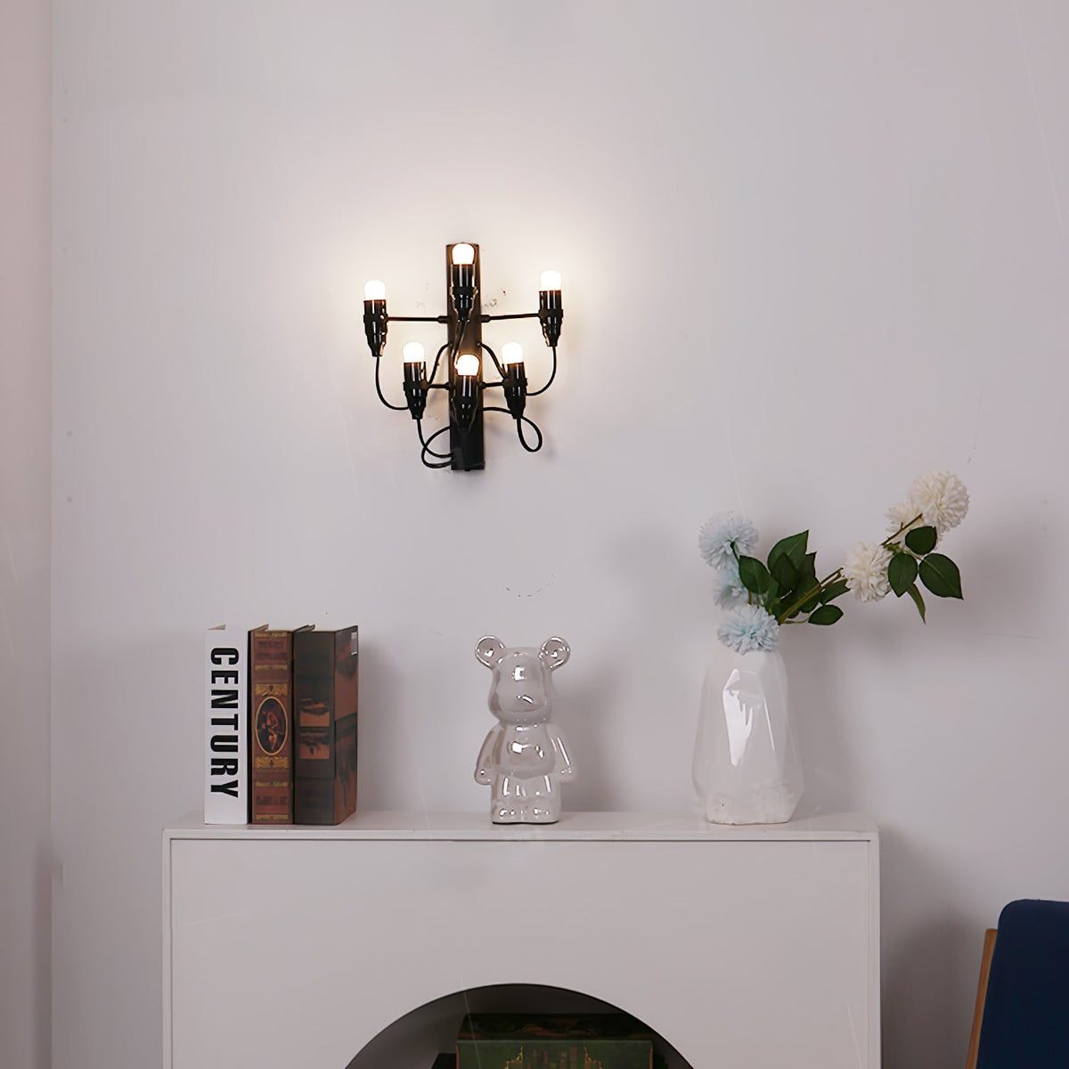 Myraeara aplique de pared clásico único