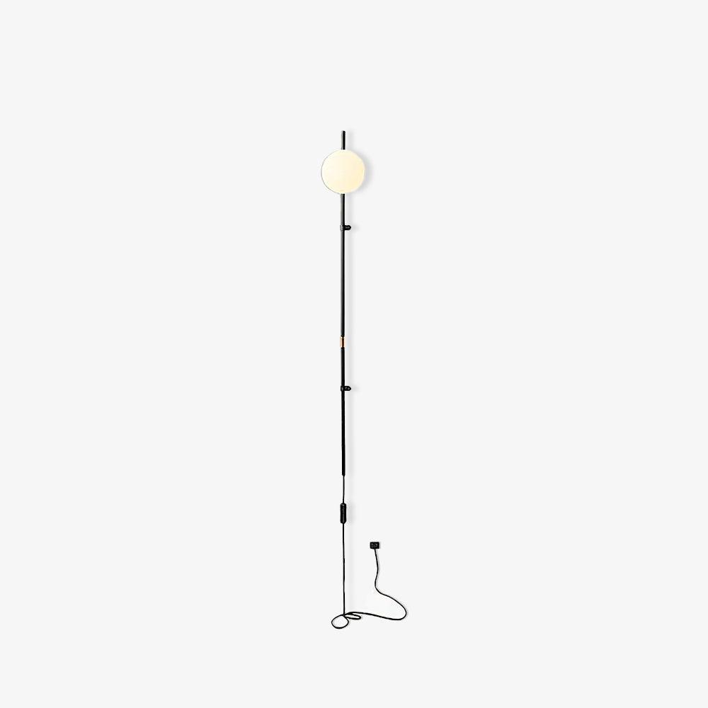 Curaeion aplique de pared moderno minimalista con vidrio y enchufe enchufable