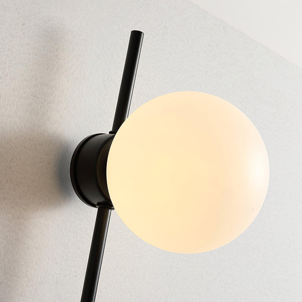 Curaeion aplique de pared moderno minimalista con vidrio y enchufe enchufable
