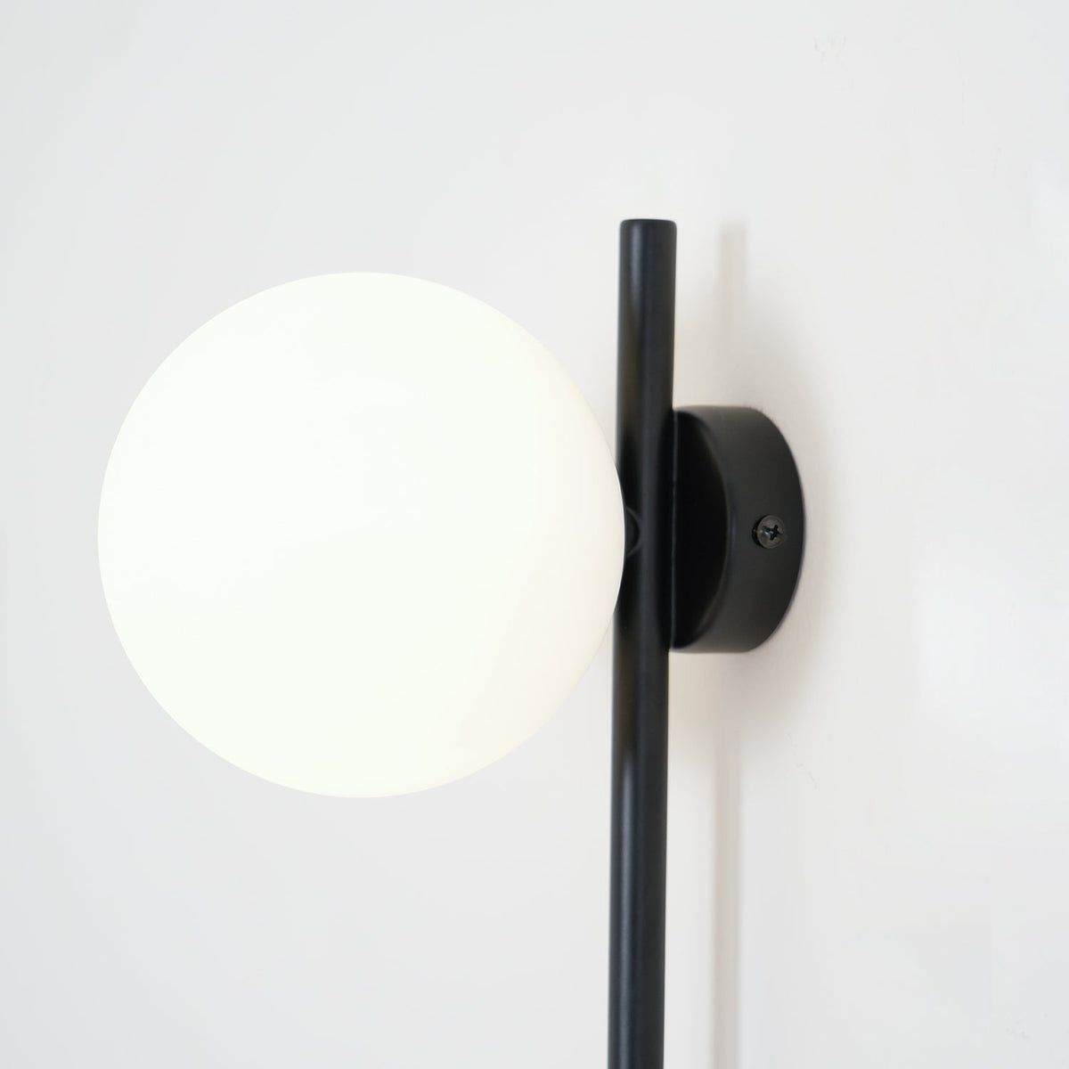 Curaeion aplique de pared moderno minimalista con vidrio y enchufe enchufable
