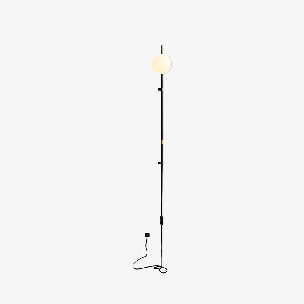Curaeion aplique de pared moderno minimalista con vidrio y enchufe enchufable