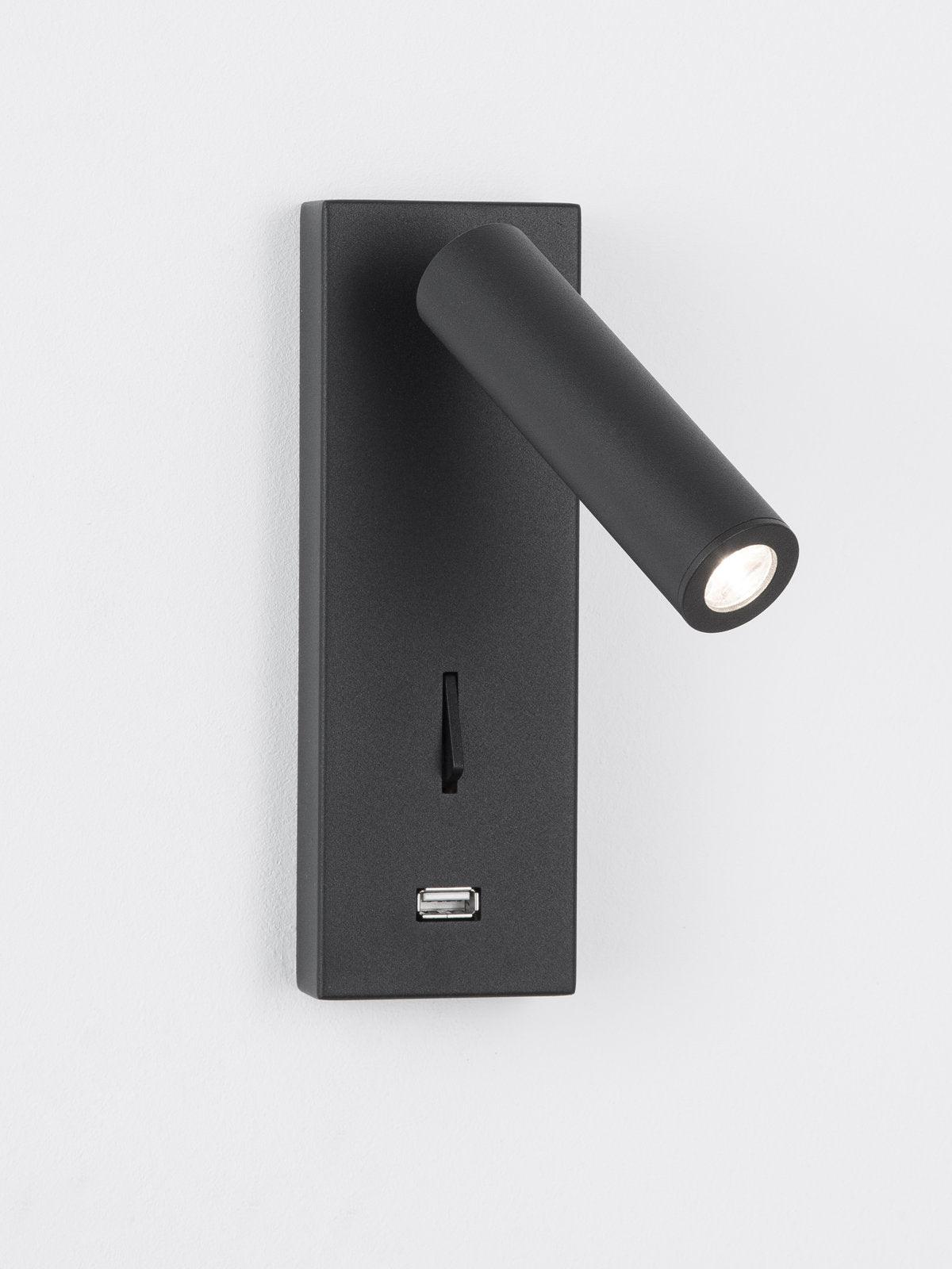 Aare Aplique de pared Minimalista Cabecera USB