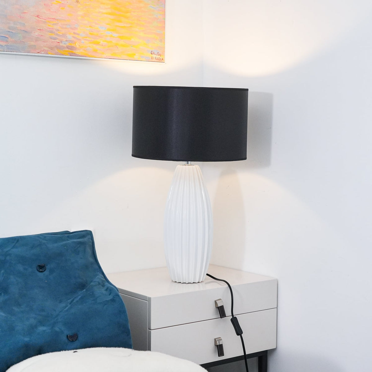 Terioina lámpara de mesa moderna de cerámica
