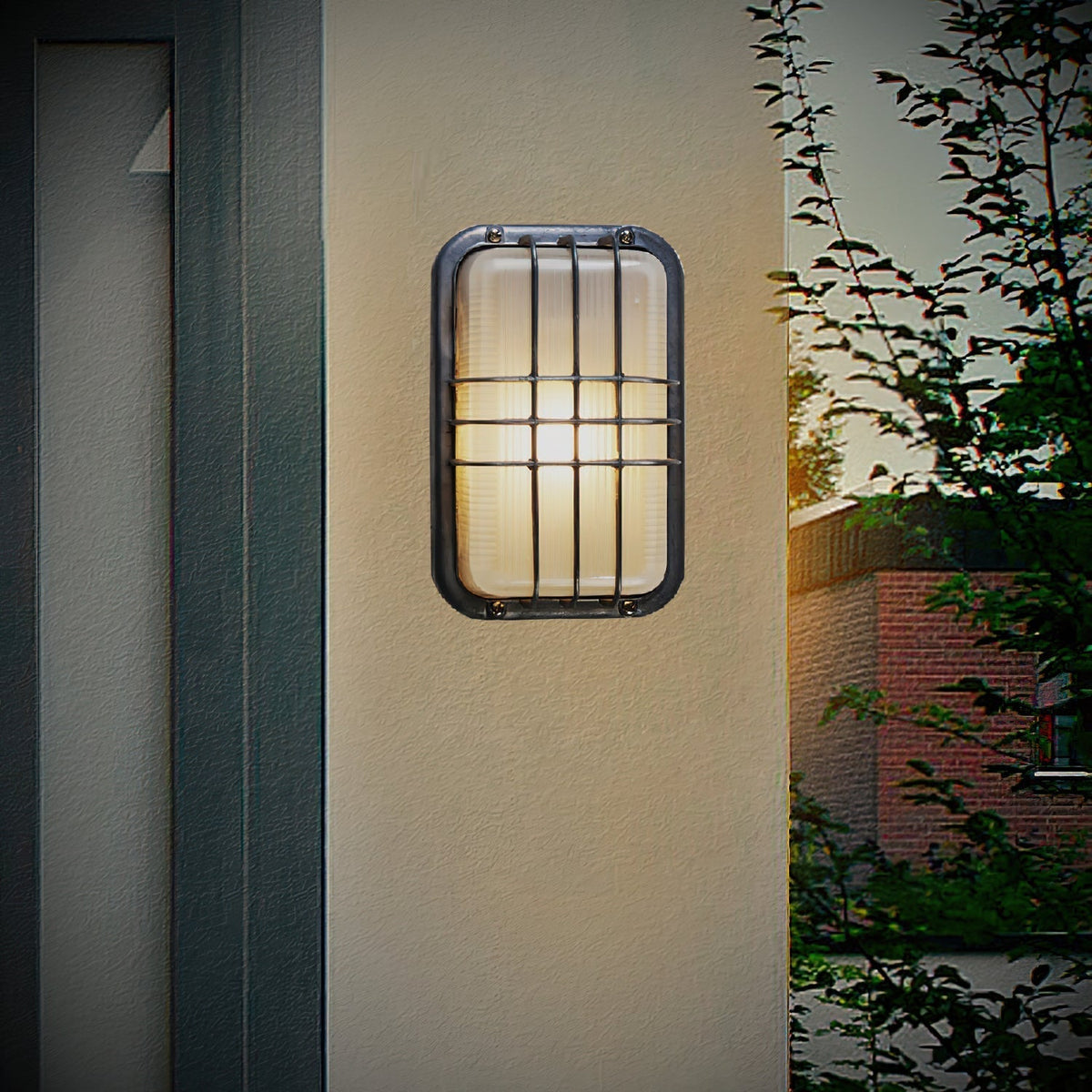 Norerella aplique de pared exterior